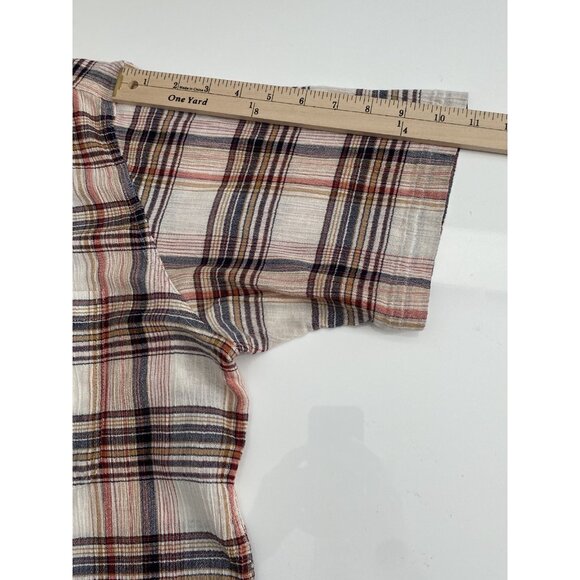 Patagonia Men’s XL A/C Lightweight Short Sleeve Shirt Plaid Crepe Pocket Button - Picture 15 of 16